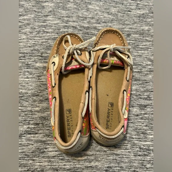 Girls Sperry Top Sider Shoes Size 3 - Picture 2 of 6